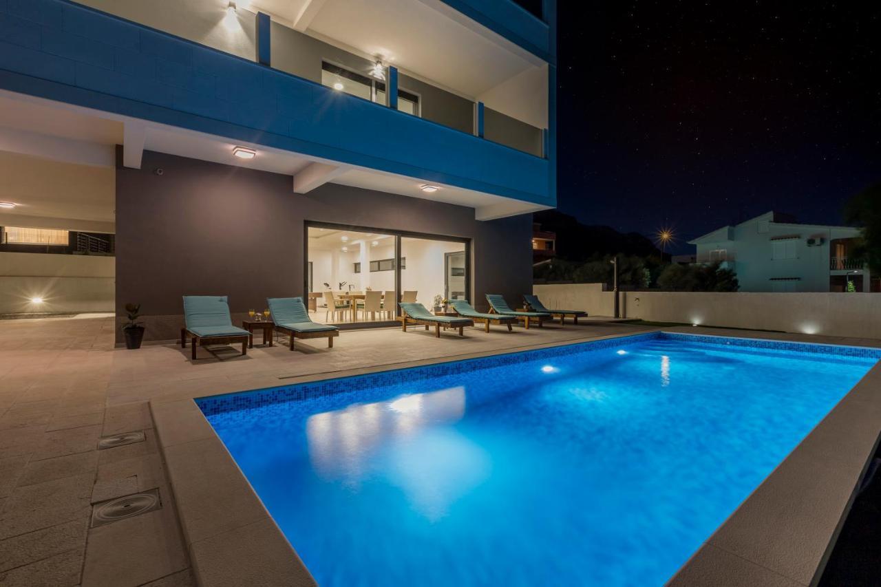 Luxury Villa La Nonna Ana - Heated Pool, Sea View, Near Split Kaštela Exterior foto